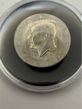 1971-D Kennedy Half Dollar BU Brilliant Uncirculated Denver Mint US Coin (2)